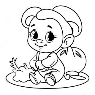 Disney Baby Characters Coloring Page 25102-19826