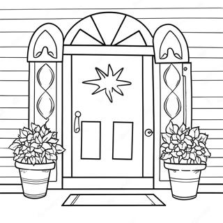 Welcome Home Coloring Pages