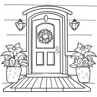 Welcome Home Coloring Page 2510-2011