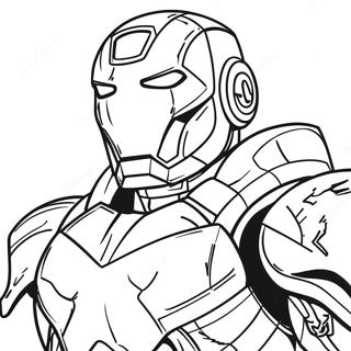 War Machine Coloring Pages