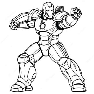 War Machine Coloring Page 25142-19855