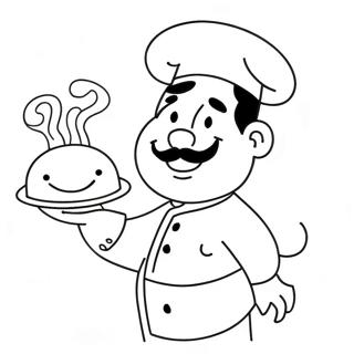 Chef Coloring Pages