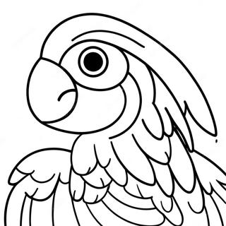 Macaw Coloring Page 25192-19903