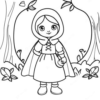 Little Red Riding Hood Coloring Page 25202-19899