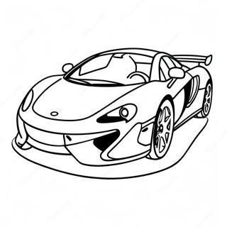 Mclaren Coloring Pages