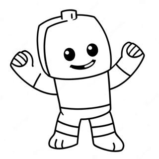 Roblox Bacon Coloring Pages