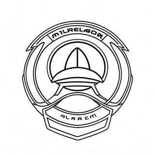 Mclaren Coloring Pages