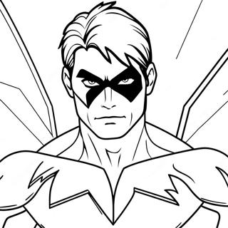 Nightwing Coloring Page 25262-19965