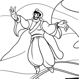 A Is For Aladdin Coloring Page 25293-58759