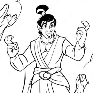 A Is For Aladdin Coloring Page 25293-58760