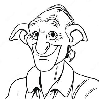 Bfg Giant With Friendly Smile Coloring Page 25333-20013