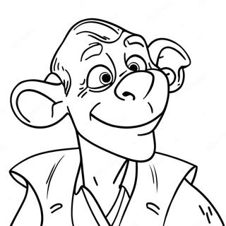 Bfg Giant With Friendly Smile Coloring Page 25333-20015