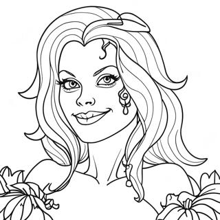 Ghouliana Coloring Pages