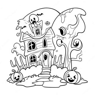 Ghouliana Coloring Pages