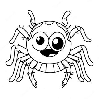 Lucas The Spider Coloring Pages