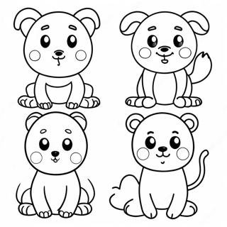 Spot The Difference Coloring Pages