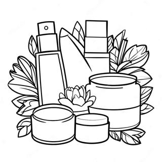 Skincare Coloring Pages