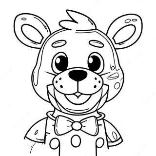 Chica Fnaf Coloring Pages