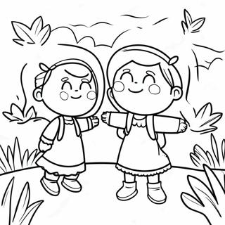 Sisters Coloring Pages