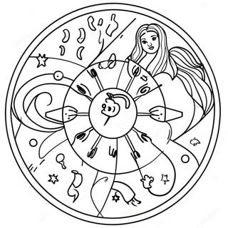 Kolorowanka Znaków Zodiaku 25603-20221