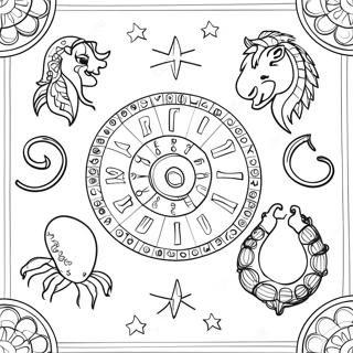 Kolorowanka Znaków Zodiaku 25603-20222