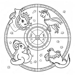 Kolorowanka Znaków Zodiaku 25603-20224