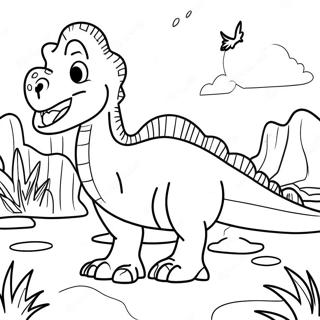 Dino Ranch Coloring Pages