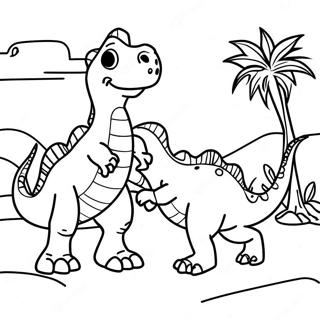 Dino Ranch Coloring Page 25652-20266