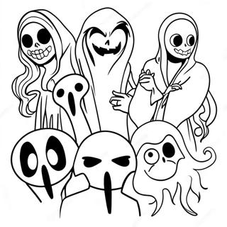 Creepypasta Characters Coloring Page 25662-20279