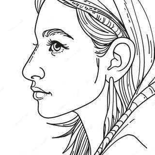 Realistic Human Ear Coloring Page 25673-20284