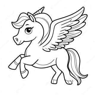 Pegasus Coloring Page 2570-2060