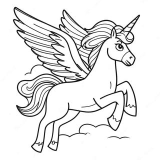 Pegasus Boyama Sayfaları