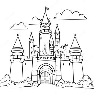 Page À Colorier Château Royal 25722-20327