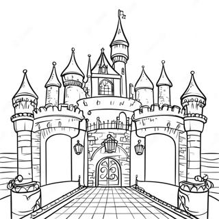 Page À Colorier Château Royal 25722-20328