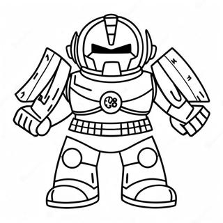 Miniforce Coloring Pages