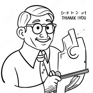 Thank You Pastor Coloring Page 25772-20353