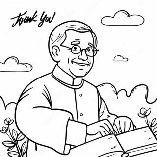 Thank You Pastor Coloring Page 25772-20354