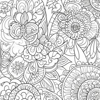 Pattern Coloring Pages