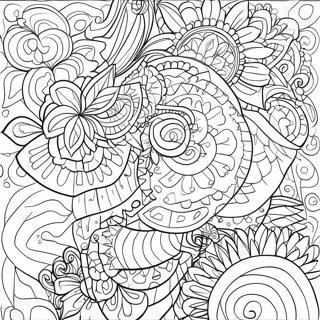 Pattern Coloring Pages