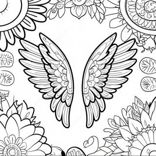 Wings Coloring Page 25822-20416