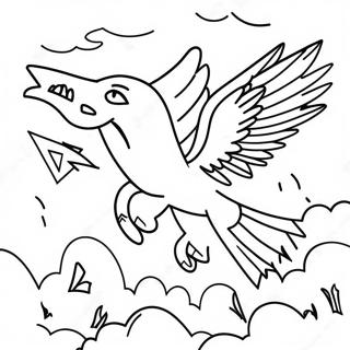 Epic Fourth Wing Battle Coloring Page 25913-20486