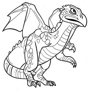 Jurassic World Fallen Kingdom Indoraptor Coloring Pages