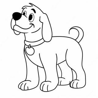 Clifford The Big Red Dog Coloring Page 2600-2079