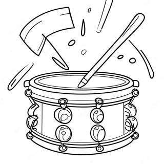 Drum Coloring Page 26042-20585