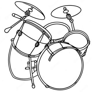 Drum Coloring Page 26042-20587