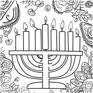 Hanukkah Coloring Pages