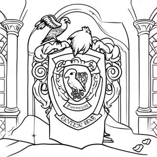 Ravenclaw House Colors Coloring Page 26103-20630