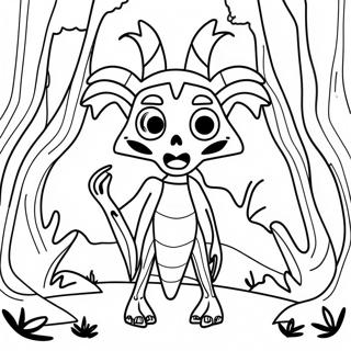 Siren Head Coloring Pages