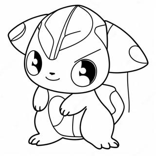 Starter Pokemon Coloring Pages