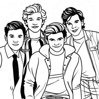 One Direction Coloring Pages